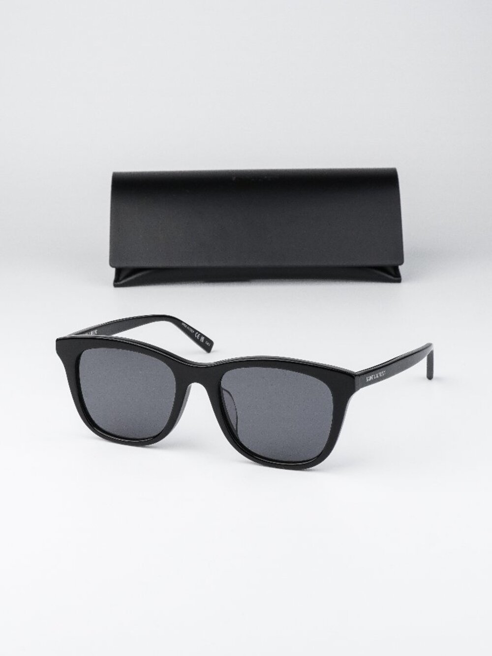 Saint Laurent Men Sunglasses Black Square SL587/K 001 NEW AUTHENTIC